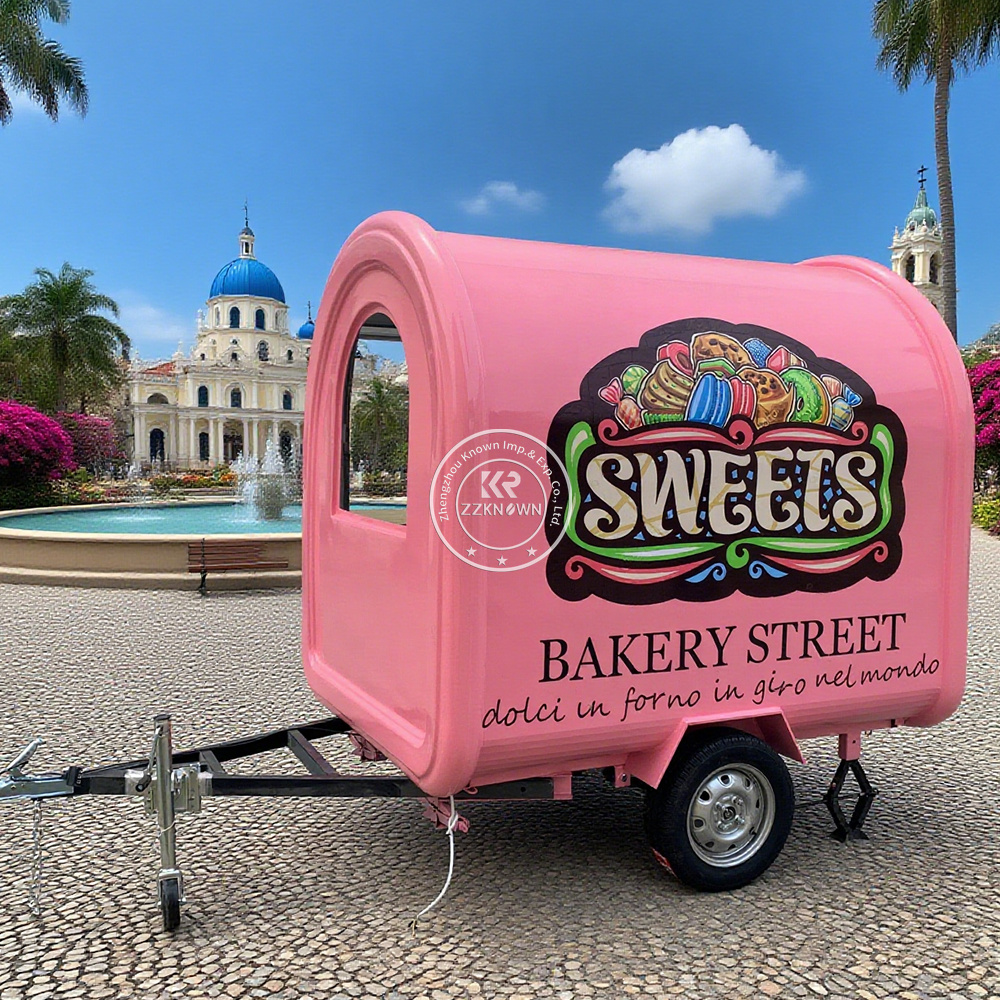 Commercial Street Concession F - Mobile Coffee Van Equipment reseña y precio
