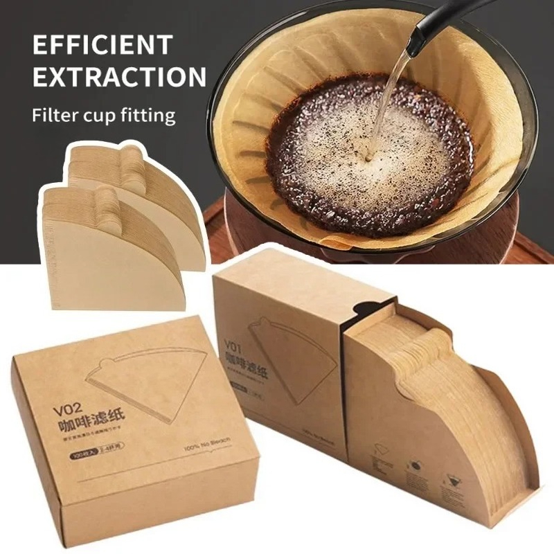 Wood Pulp 02 Cone Filter Pour  - Coffee Equipment Cleaner reseña y precio