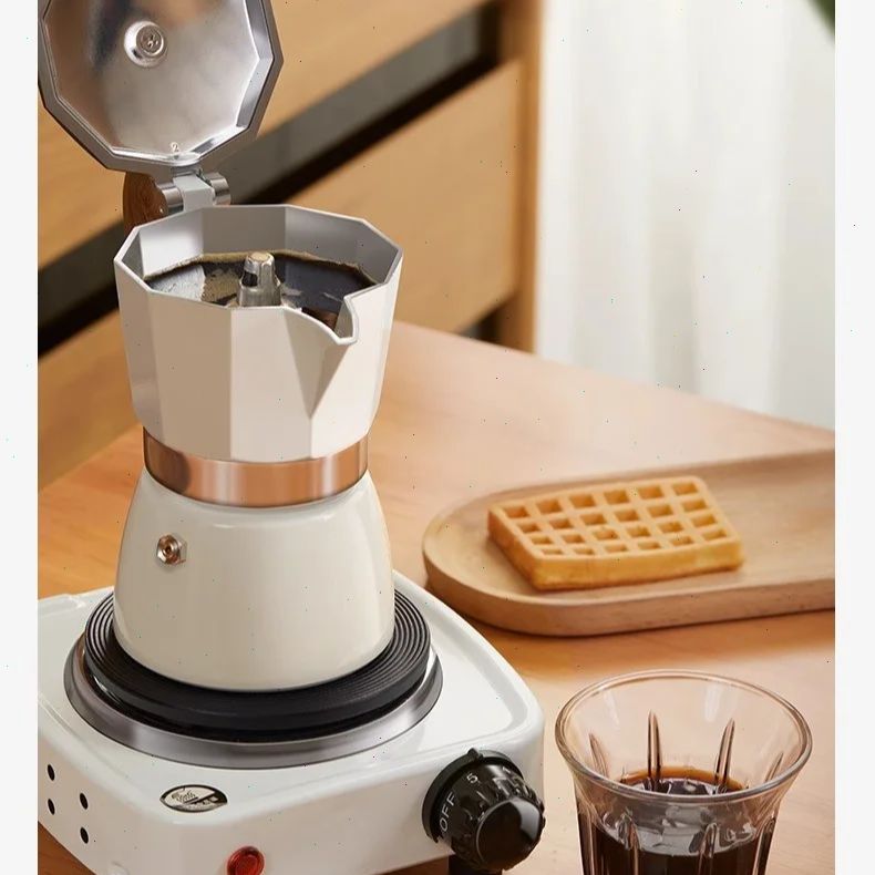 Round-bottomed Moka Pot Single - Coffee Equipment Wdt reseña y precio