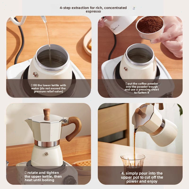 Round-bottomed Moka Pot Single - Coffee Equipment Wdt reseña y precio